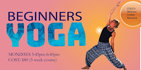 Beginner's Yoga 5 week course Cairns - flexibility, strength and relaxation primary image