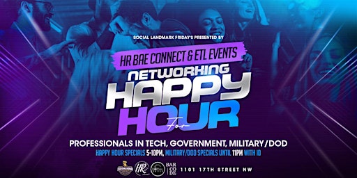 "Social Landmark Fridays" - A Networking Happy Hour for Professionals! primary image