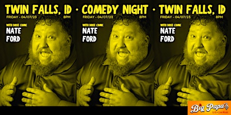 Comedy Night w/ Nate Ford