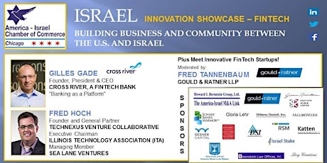 Learn About FinTech & 21st Century Finance From U.S. & Israeli Industry Leaders & Startups primary image