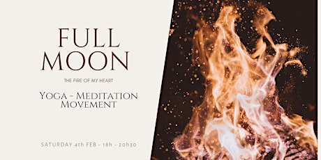 FULL MOON: The fire of my heart