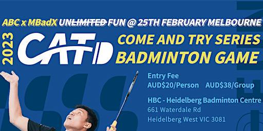 ABC x MBadX | CAT Badminton Social Game 全民羽毛球趣味赛