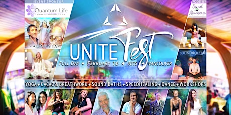 UNITE FEST VANCOUVER ~ SPEEDHEALING, WORKSHOPS, DANCE, SOUND BATH, CACAO