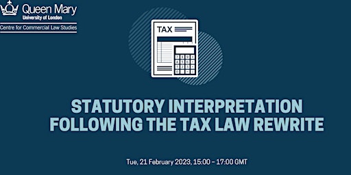 Statutory Interpretation Following the Tax Law Rewrite