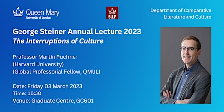 George Steiner Annual Lecture 2023