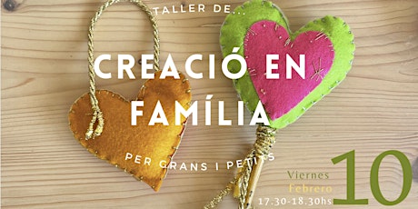 Family Arts & Crafts Workshop / Taller de Creación en Familia
