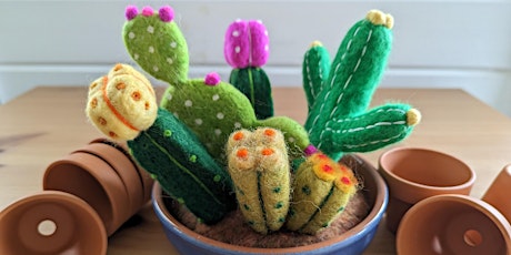 Primaire afbeelding van Needle Felting for Improvers: Cactus