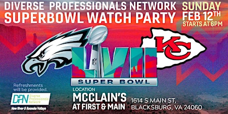 Diverse Professionals Network Super Bowl Gathering primary image