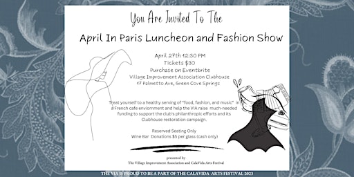 April in Paris Luncheon & Fashion Show