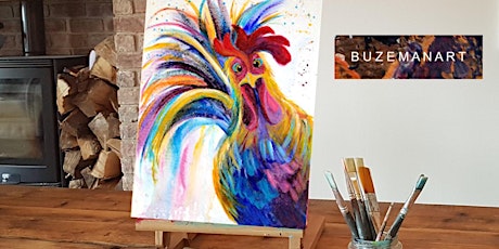 'Roofio Rooster' Painting workshop & Afternoon Tea @Sunnybanks, Doncaster