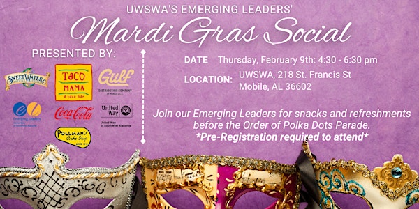 UWSWA Emerging Leaders' Mardi Gras Social