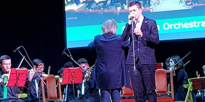 ENRICO NADAI E L'ORCHESTRA SIO DIRETTA DA R.FANTINEL IN CONCERTO A PIEVE ENRICO NADAI E L'ORCHESTRA SIO DIRETTA DA R.FANTINEL IN CONCERTO A PIEVE