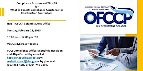 What to Expect: Compliance Assistance for Construction Contractors