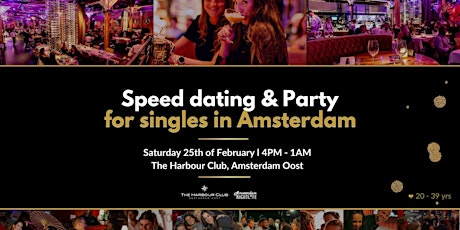 Drinks & Speed dating for Singles in Amsterdam