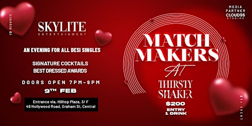 Match Makers @ Thirsty Shakers