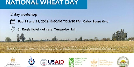 National Wheat Day: 2-day Workshop