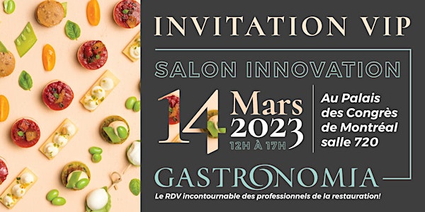 Salon Innovation Gastronomia - Montréal 2023