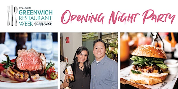 Greenwich Restaurant Week Opening Night Party 2023