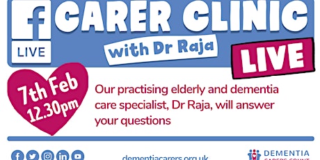 Carer Clinic with Dr Raja - Diagnosis & the different kinds of dementia