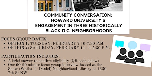 Community Conversation: Howard University's Engagement in The Community