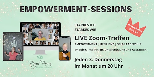Hauptbild für Starkes ICH - Starkes WIR | EMPOWERMENT-SESSION | LIVE Zoom-Treffen