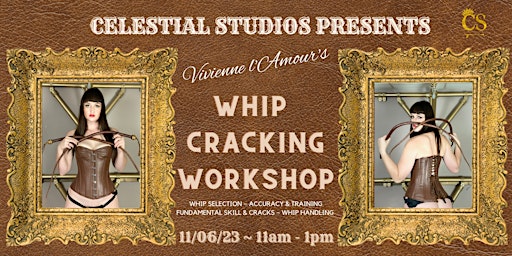 Image principale de Whip Cracking Workshop with Vivienne lAmour