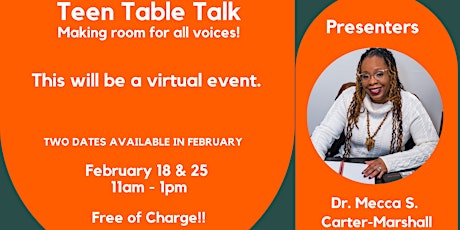Teen Table Talk: Making Room for All Voices