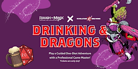 Drinking & Dragons at Revolution Brewing Taproom
