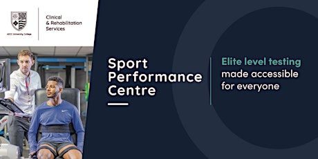 AECC Sport Performance Centre - Free Advice and Guidance Service primary image