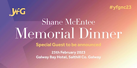 YFG Shane McEntee Memorial Dinner