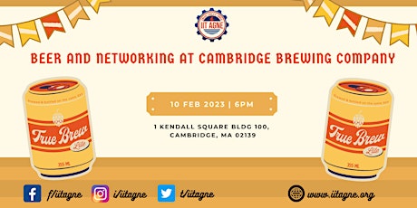IIT AGNE Beer and Networking at Cambridge Brewing Company  primärbild