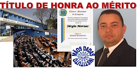 Imagem principal do evento Cerimonia de Entrega do Diploma de Honra ao Mérito a Sergio Moraes