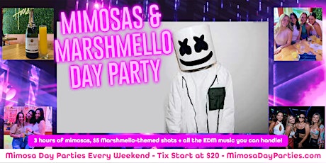 Mimosas & Marshmello Day Party - Includes 3 Hours of Mimosas!