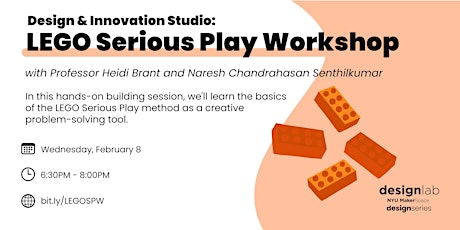 Design & Innovation Studio: LEGO Serious Play Workshop