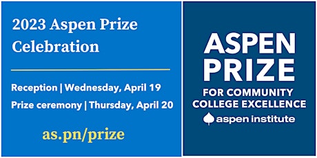 Aspen Prize: Reception & Award Ceremony
