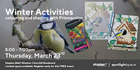 Spring Activities – Colouring and Shading with Prismacolor