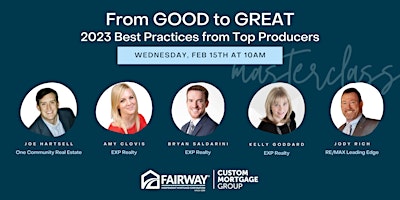From Good to Great: 2023 Best Practices from Top Producers