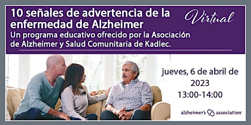 VIRTUAL - 10 señales de advertencia de la enfermedad de Alzheimer