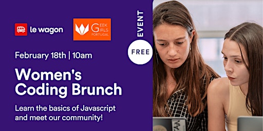 [In-person] Women's Coding Brunch | Learn the basics of Javascript