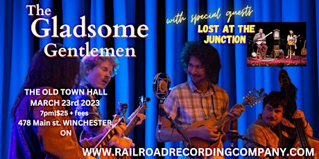 The Gladsome Gentleman with Lost at the Junction, Live @ The Old Town Hall