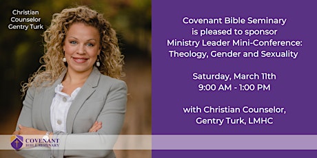 Ministry Leader Mini-Conference: Theology, Gender and Sexuality