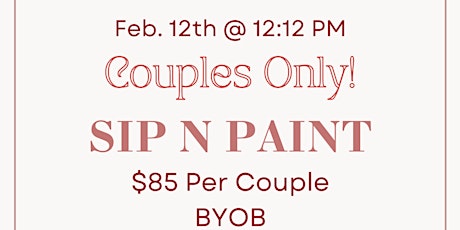 Couples Only! Sip n Paint Experience @ Baltimore's BEST Art Gallery!
