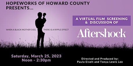 HopeWorks Virtual Film Screening and Discussion: "Aftershock"