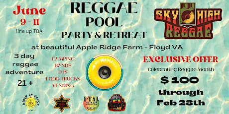 2nd Annual Roots Reggae Pool Party and Retreat