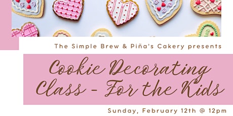 Cookie Decorating Class - For the Kids