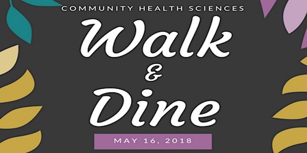Walk & Dine Spring 2018