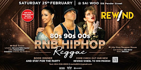 Rewind Party @ Sai Woo!! (February Edition!)