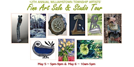 12th Annual Williamstown Township Artists' Fine Art Sale and Studio Tour