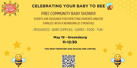 Free Community Baby Shower -- Greensburg