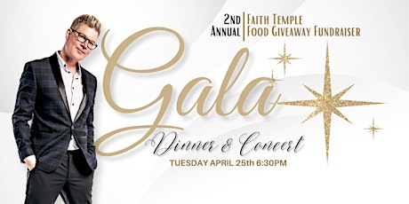 The Faith Temple Food Giveaway Fundraising Gala Dinner & Concert